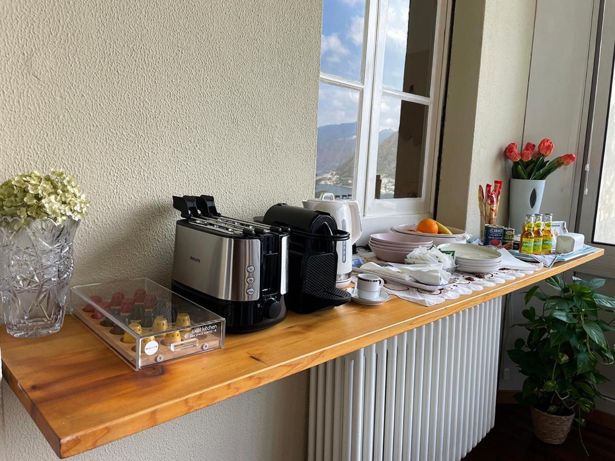 Lake Como Villa Ines Junior Apartment Faggeto Lario Exterior foto