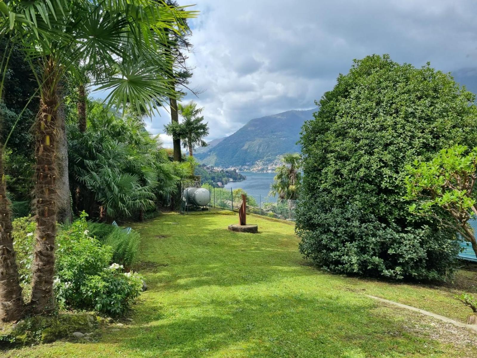 Lake Como Villa Ines Junior Apartment Faggeto Lario Exterior foto